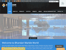 Tablet Screenshot of bestitalianmarble.com